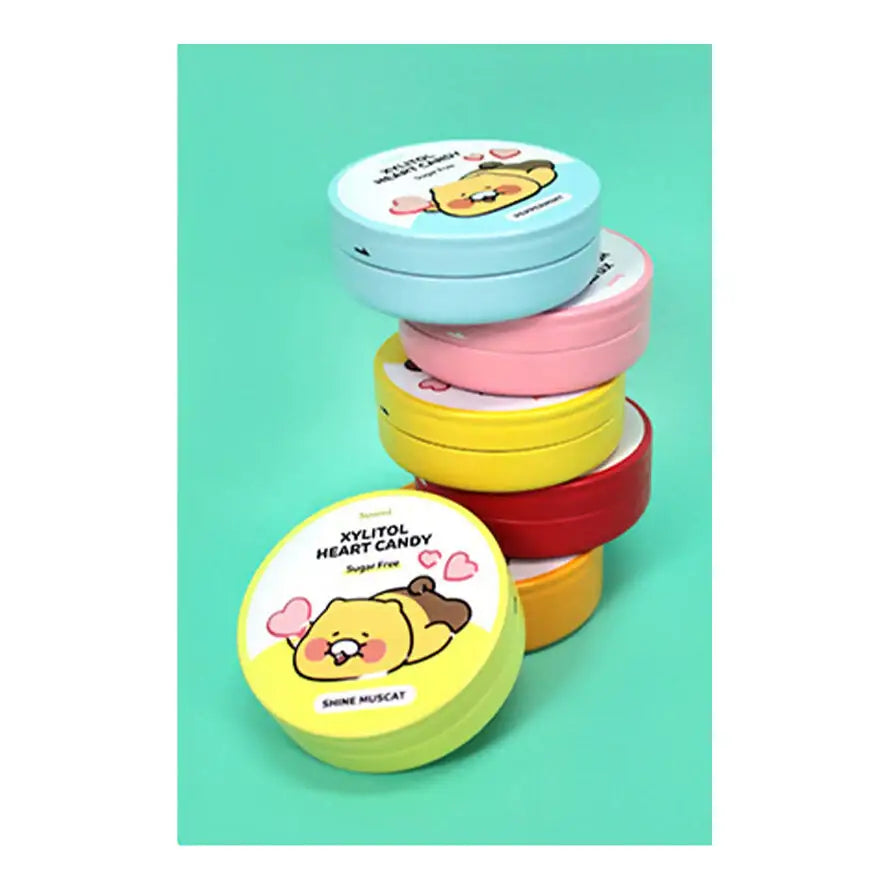 Suomi x Kakao Friends - Xylitol Heart Candy - Kakao Friends - Accessories - Harumio