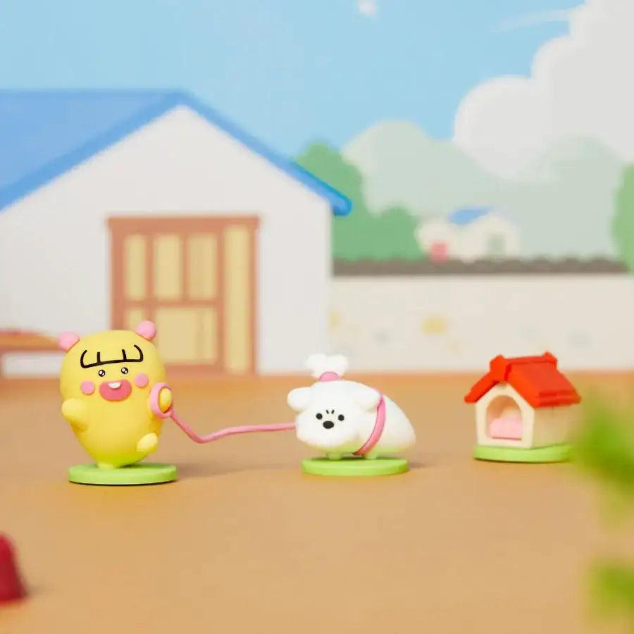 Kakao Friends - Chordy Vehicle Mini Deco Figure Set (Ppojjak-jjo) - Kakao Friends - Deco Figure - Harumio