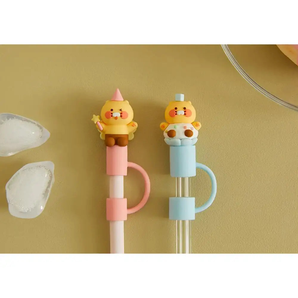 Kakao Friends - Today's Fairy Choonsik Tumbler Straw Stopper 2P Set - Kakao Friends - straw stopper - Harumio