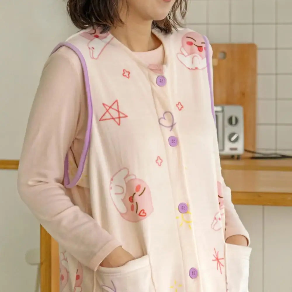Kakao Friends - Drawing Sleep Vest - Kakao Friends - Vest - Harumio