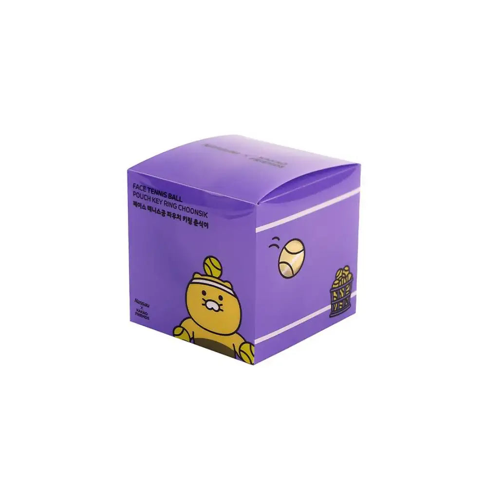 NASSAU x Kakao Friends - Face Tennis Ball Pouch Keyring - NASSAU x Kakao Friends - Keyring - Harumio