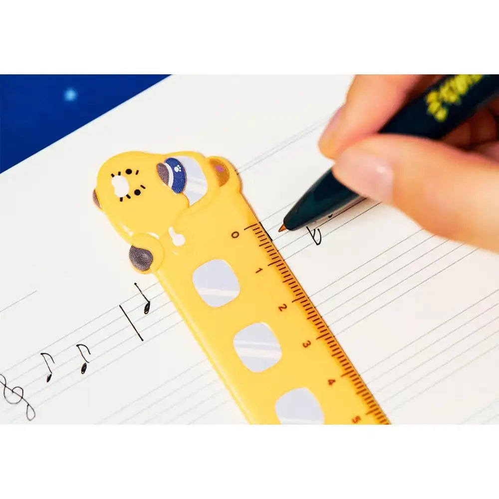 Kakao Friends - Choonsik Bus 12cm Ruler - Kakao Friends - Ruler - Harumio