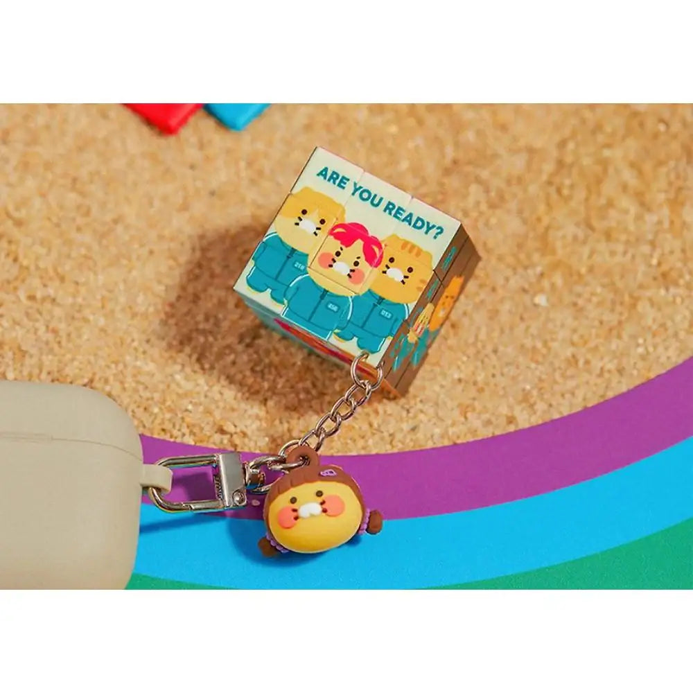 Netflix Squid Game 2 x Kakao Friends - Ryan & Choonsik Cube Keyring - Kakao Friends - Keyring - Harumio