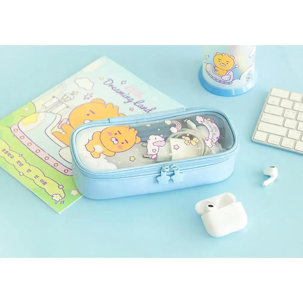 Kakao Friends - Little Friends Dreaming Transparent Pouch - Kakao Friends - Pouch - Harumio
