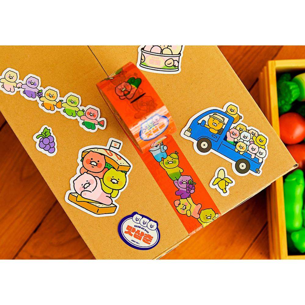 Kakao Friends - Choonsik Masamchun Deco Sticker Pack - Kakao Friends - Sticker - Harumio