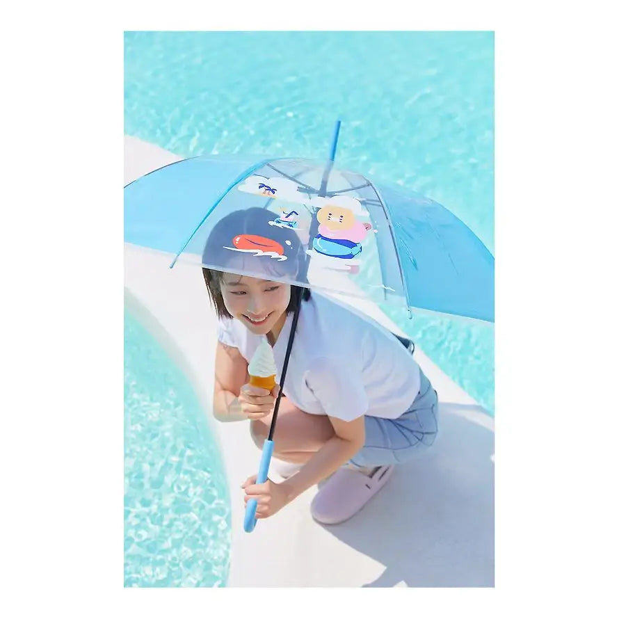 Kakao Friends - Choonsik Summer Holiday Transparent Umbrella - Kakao Friends - Umbrella - Harumio