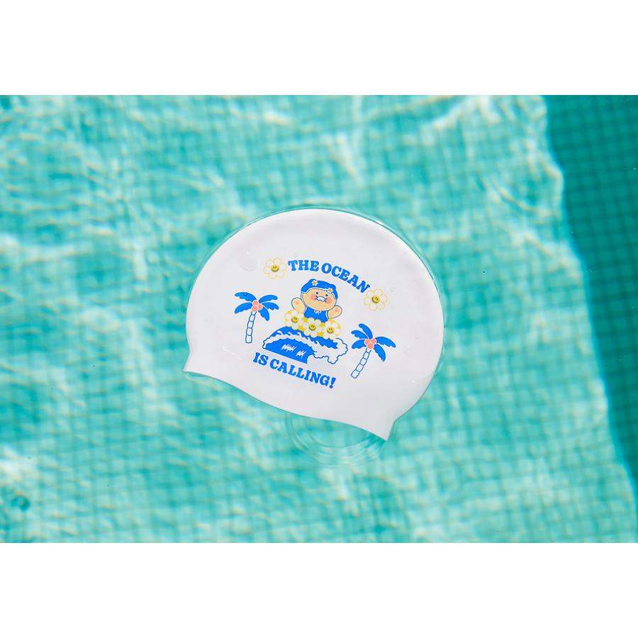 Wiggle Wiggle x Kakao Friends - Choonsik Swimming Cap - Wiggle Wiggle x Kakao Friends - Swimming Cap - Harumio