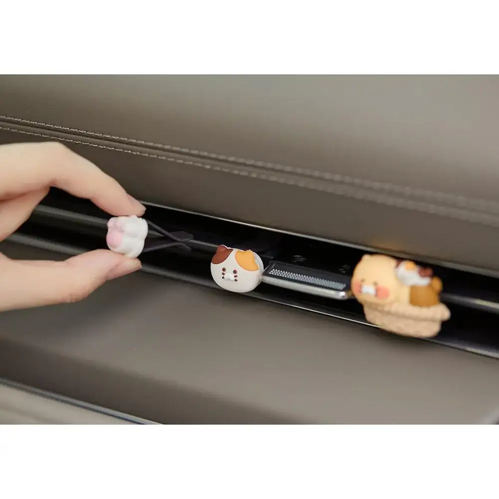 Kakao Friends - Choonsik Car Air Vent Figure Set - Kakao Friends - Figurine - Harumio
