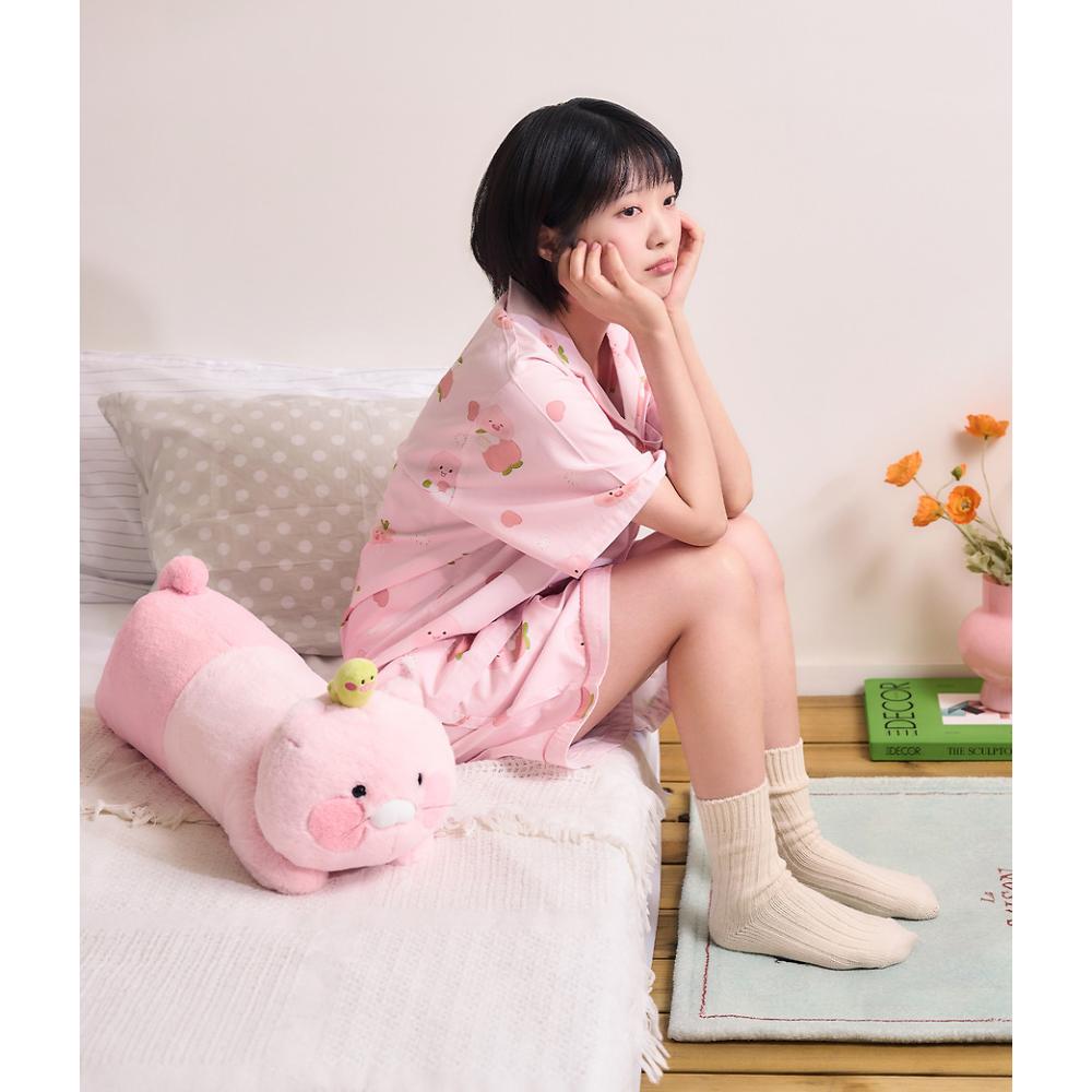 Kakao Friends - Peach Fresh Pink Pillow (Choonsik)