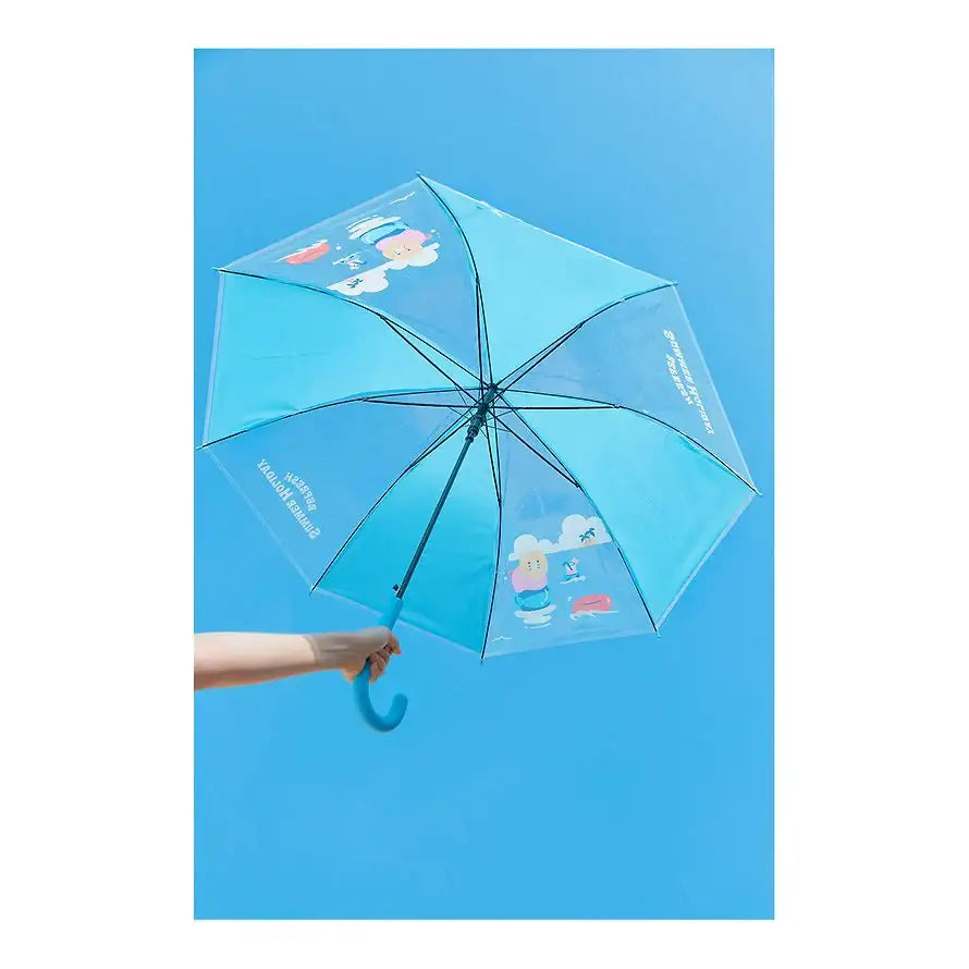 Kakao Friends - Choonsik Summer Holiday Transparent Umbrella - Kakao Friends - Umbrella - Harumio