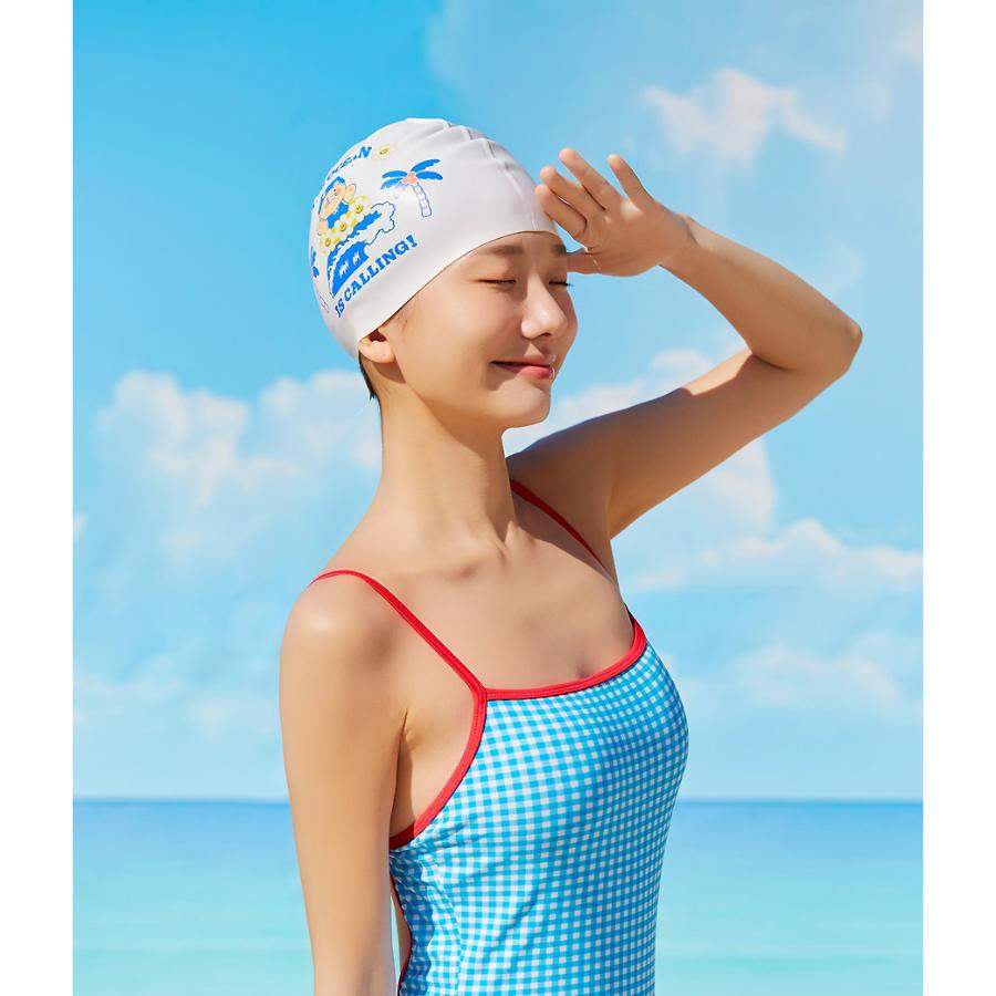 Wiggle Wiggle x Kakao Friends - Choonsik Swimming Cap - Wiggle Wiggle x Kakao Friends - Swimming Cap - Harumio