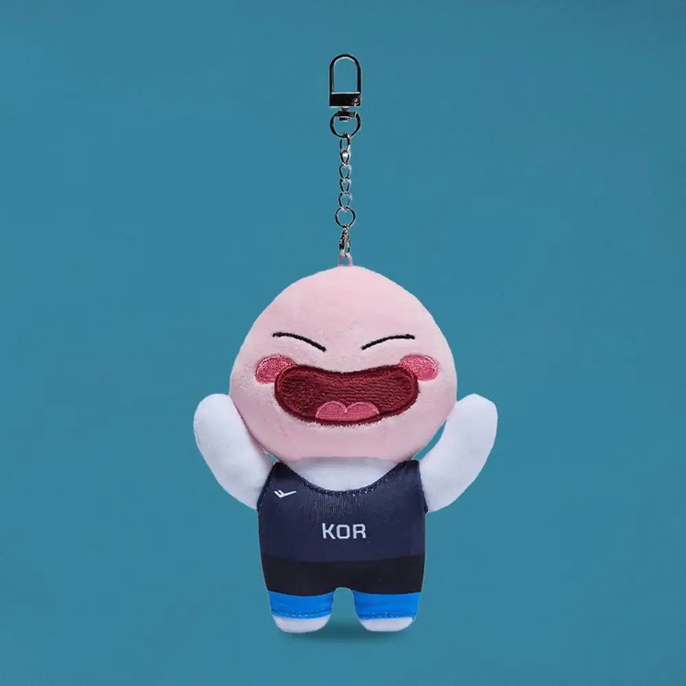 PRO-SPECS x Kakao Friends - Apeach Wrestling Doll Keyring - Kakao Friends - Keyring - Harumio