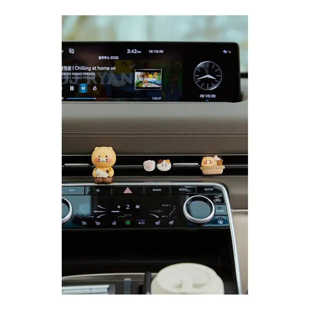 Kakao Friends - Choonsik Car Air Vent Figure Set - Kakao Friends - Figurine - Harumio