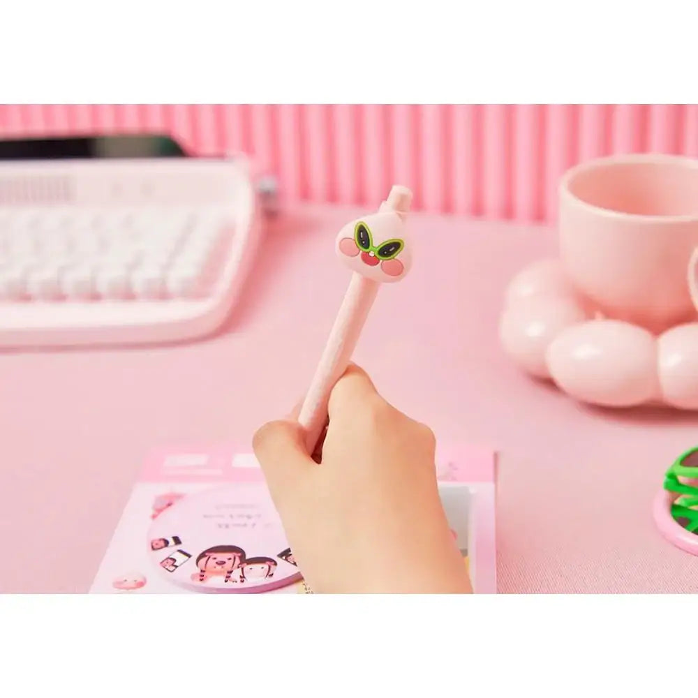 Kakao Friends x Zanmang Loopy - Apeach Note Pen Set - Kakao Friends x Zanmang Loopy - Stationery - Harumio