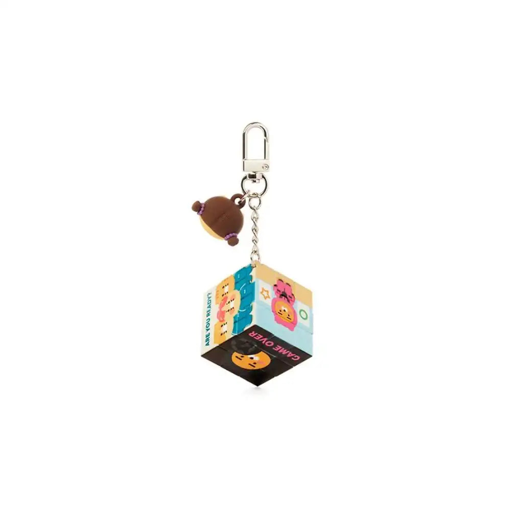 Netflix Squid Game 2 x Kakao Friends - Ryan & Choonsik Cube Keyring - Kakao Friends - Keyring - Harumio