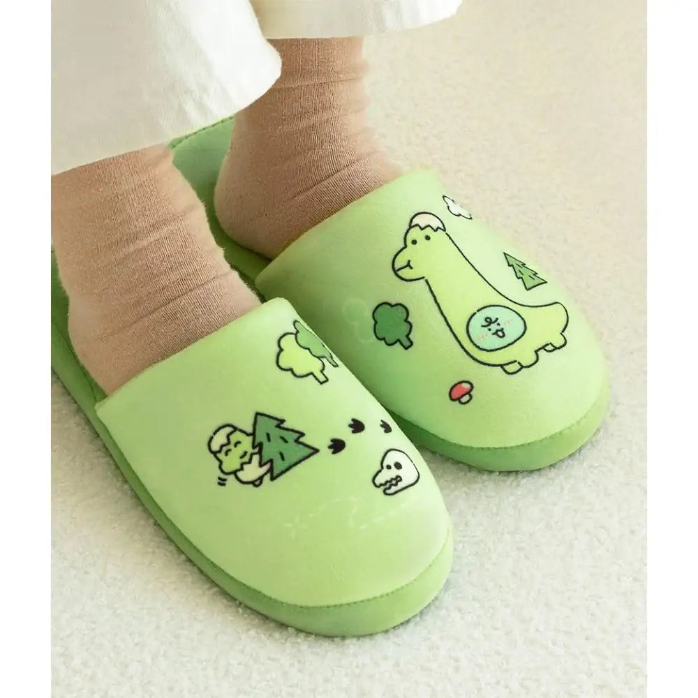 Kakao Friends - Jordy Dino Room Slippers - Kakao Friends - Footwear - Harumio