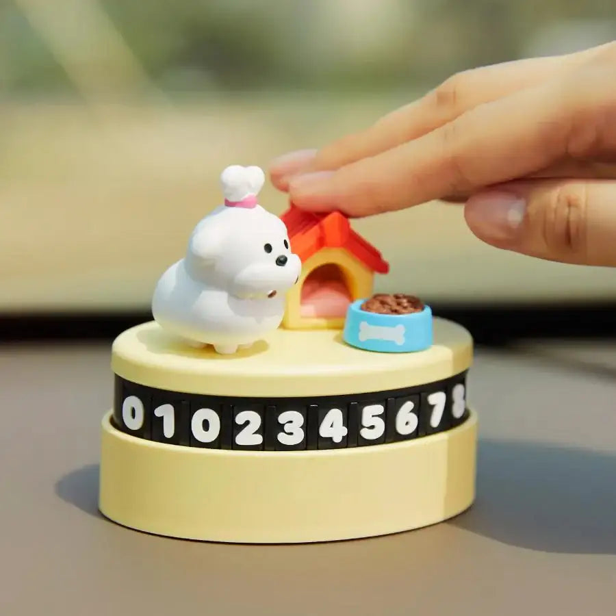 Kakao Friends - Malti-jjo Security Phone Number Plate - Kakao Friends - phone number plate - Harumio