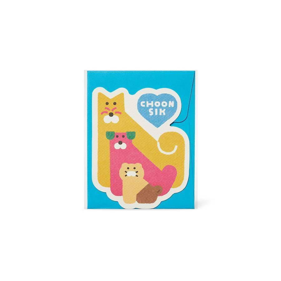 Daye Kim x Kakao Friends - Choonsik Card Set (Together) - Daye Kim x Kakao Friends - Card - Harumio