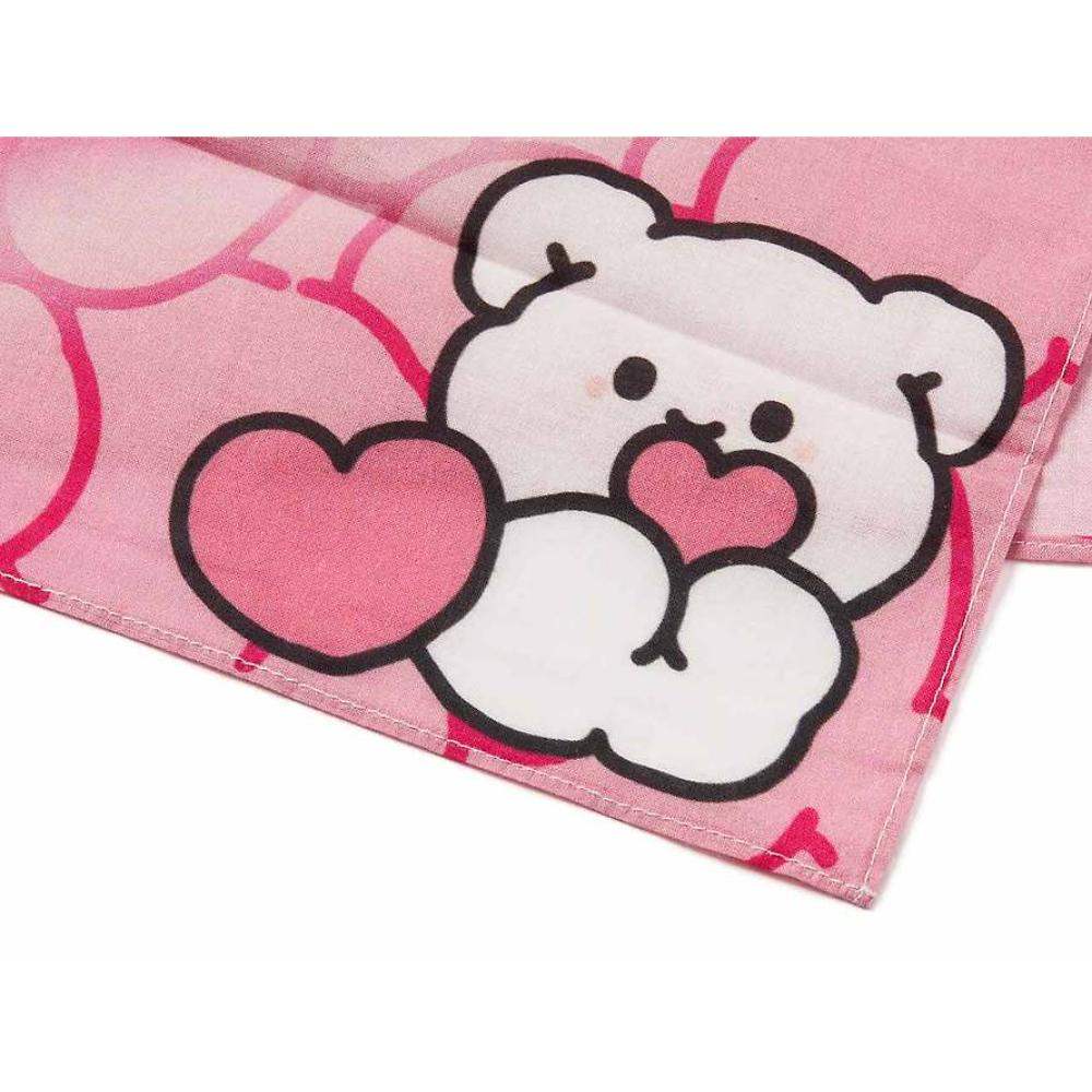 Kakao Friends - Cute Bear Heart Handkerchief - Kakao Friends - Home & Living, Accessories - Harumio