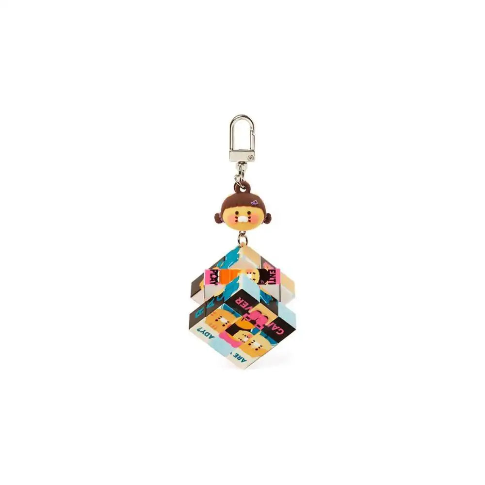 Netflix Squid Game 2 x Kakao Friends - Ryan & Choonsik Cube Keyring - Kakao Friends - Keyring - Harumio