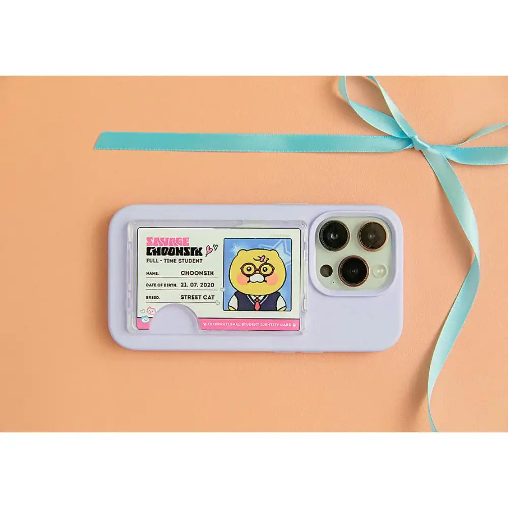 Kakao Friends - Savage Choonsik MagSafe Cardholder Student ID Card - Kakao Friends - Student ID Cardholder - Harumio