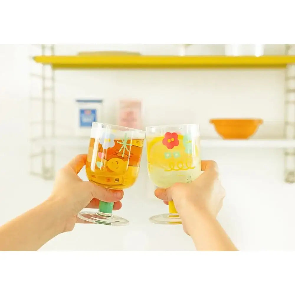 Kakao Friends - Choonsik Goblet Glass Set - Kakao Friends - Glass - Harumio