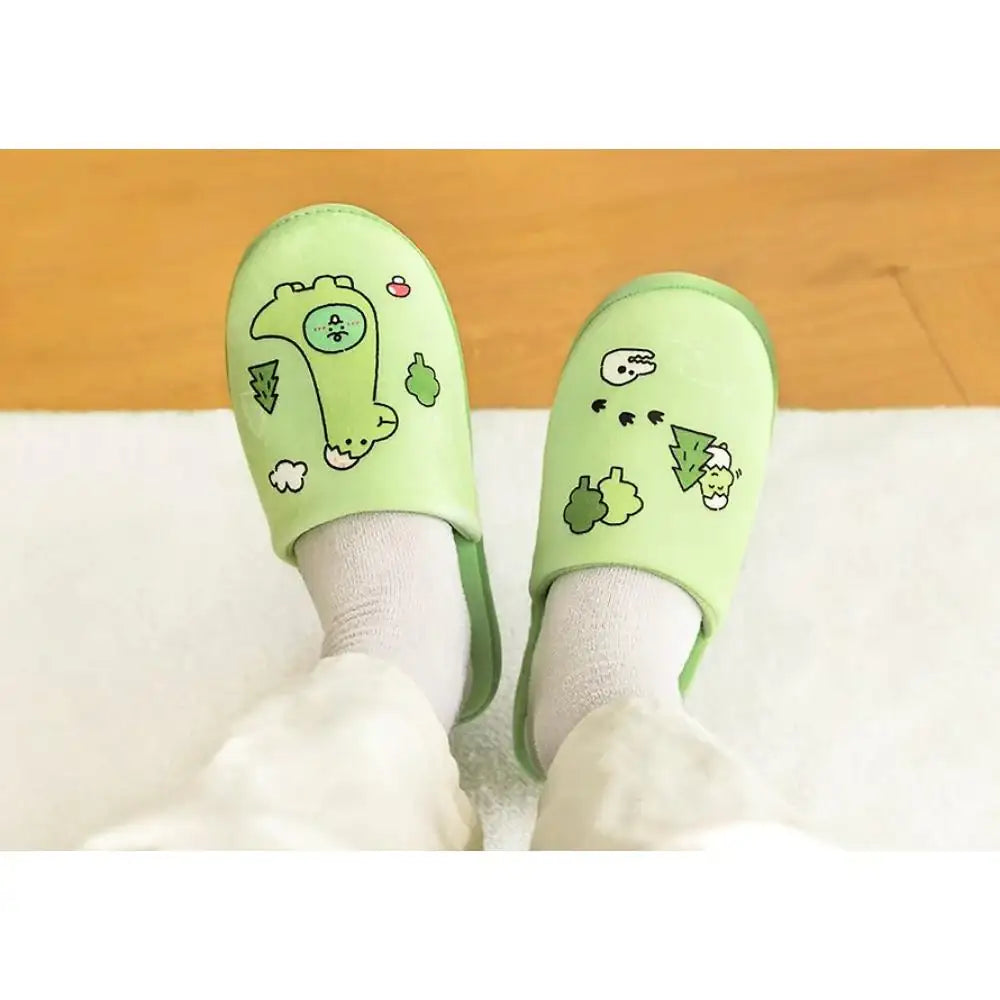 Kakao Friends - Jordy Dino Room Slippers - Kakao Friends - Footwear - Harumio