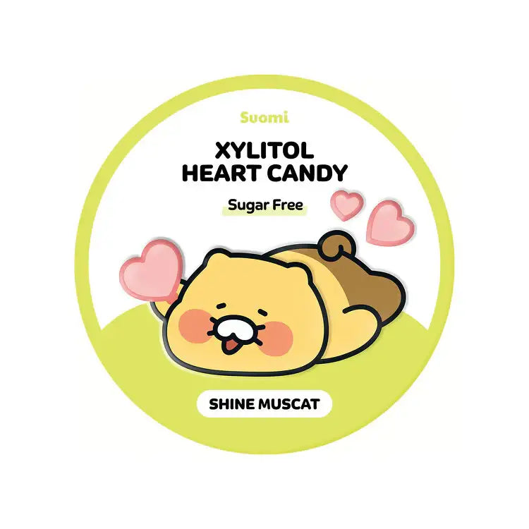 Suomi x Kakao Friends - Xylitol Heart Candy - Kakao Friends - Accessories - Harumio
