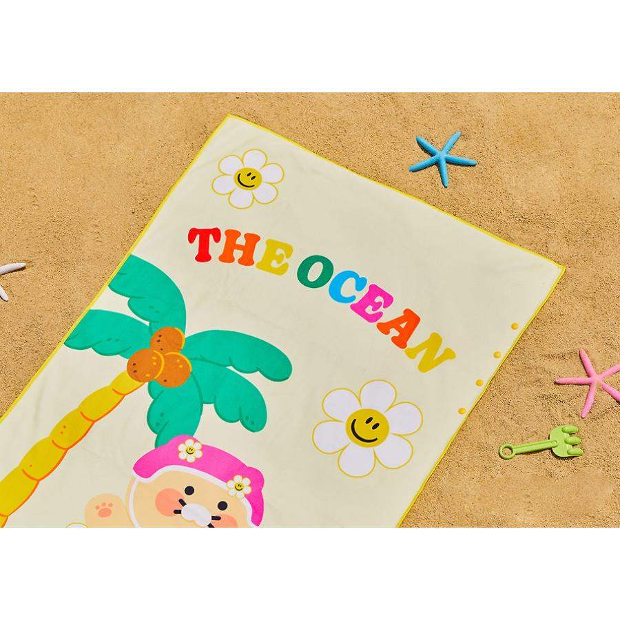 Wiggle Wiggle x Kakao Friends - Choonsik Beach Towel - Wiggle Wiggle x Kakao Friends - Beach Towel - Harumio