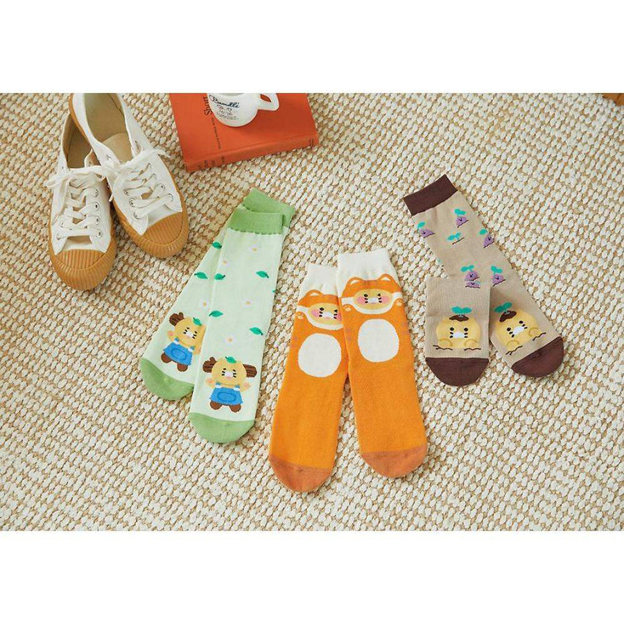 Kakao Friends - Choonsik Daily Socks - Kakao Friends - Socks - Harumio