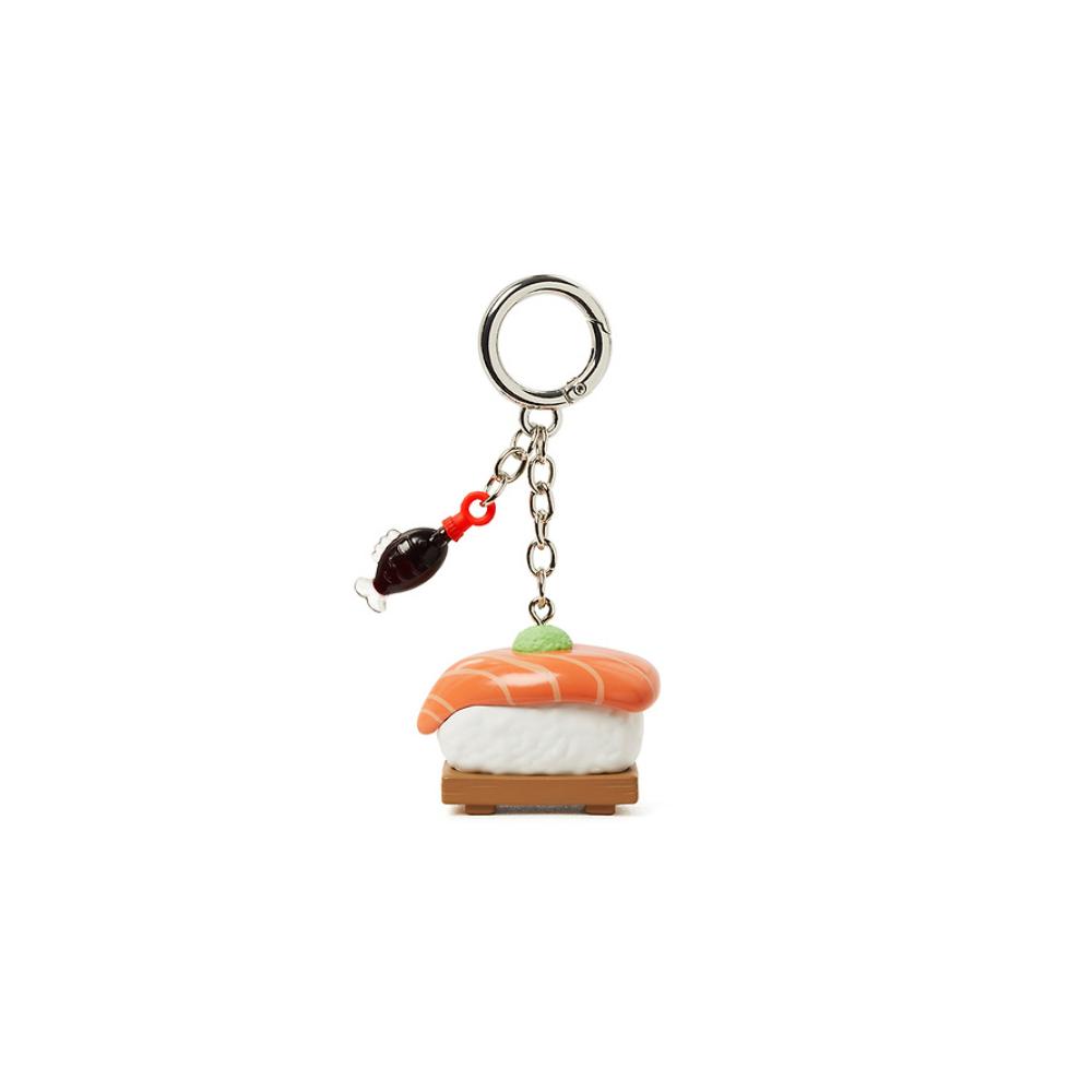 Kakao Friends - Chunsoo-san Salmon Sushi Figure Keychain (Choonsik)