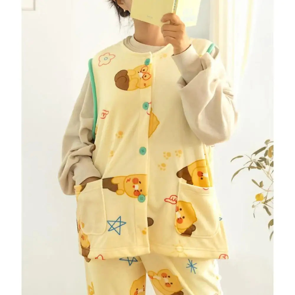 Kakao Friends - Drawing Sleep Vest - Kakao Friends - Vest - Harumio