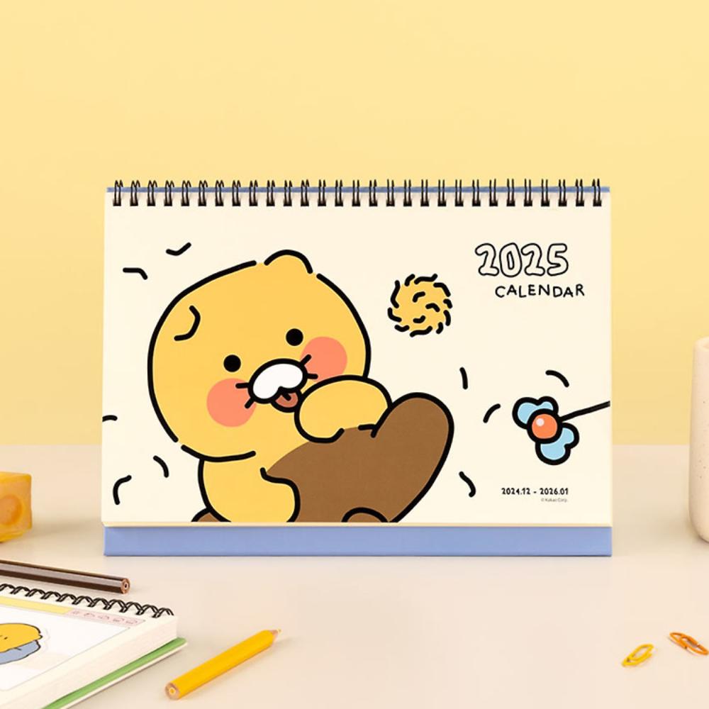 Kakao Friends - Choonsik 2025 Basic Desk Calendar - Kakao Friends - Desk Calendar - Harumio
