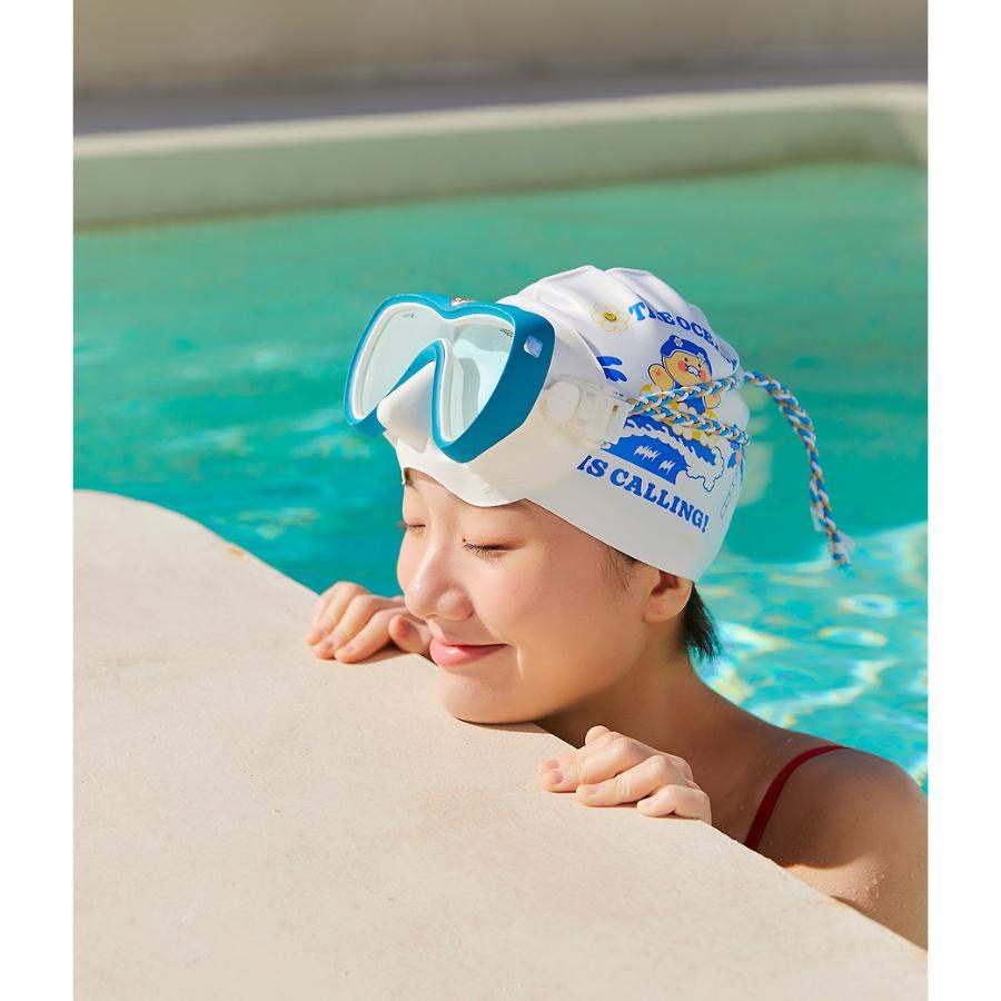 Wiggle Wiggle x Kakao Friends - Choonsik Swimming Cap - Wiggle Wiggle x Kakao Friends - Swimming Cap - Harumio