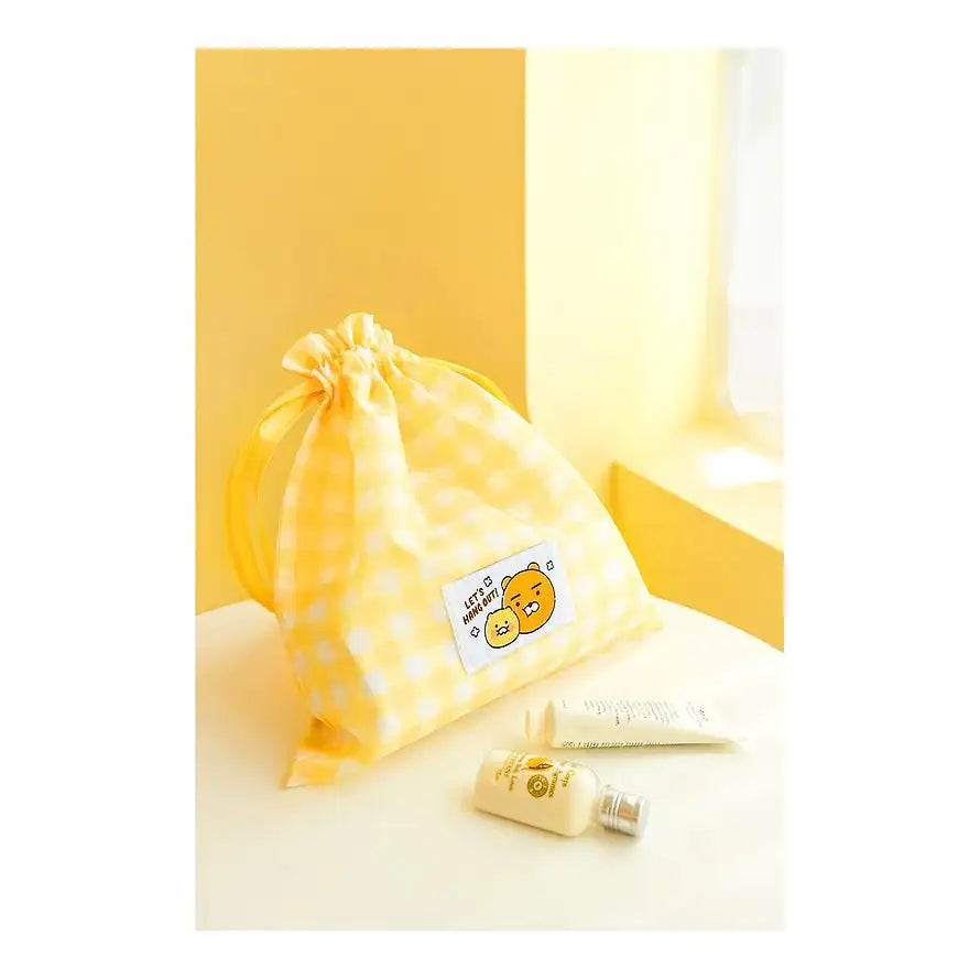 Kakao Friends - Ryan & Choonsik String Travel Pouch - Kakao Friends - Travel Pouch - Harumio