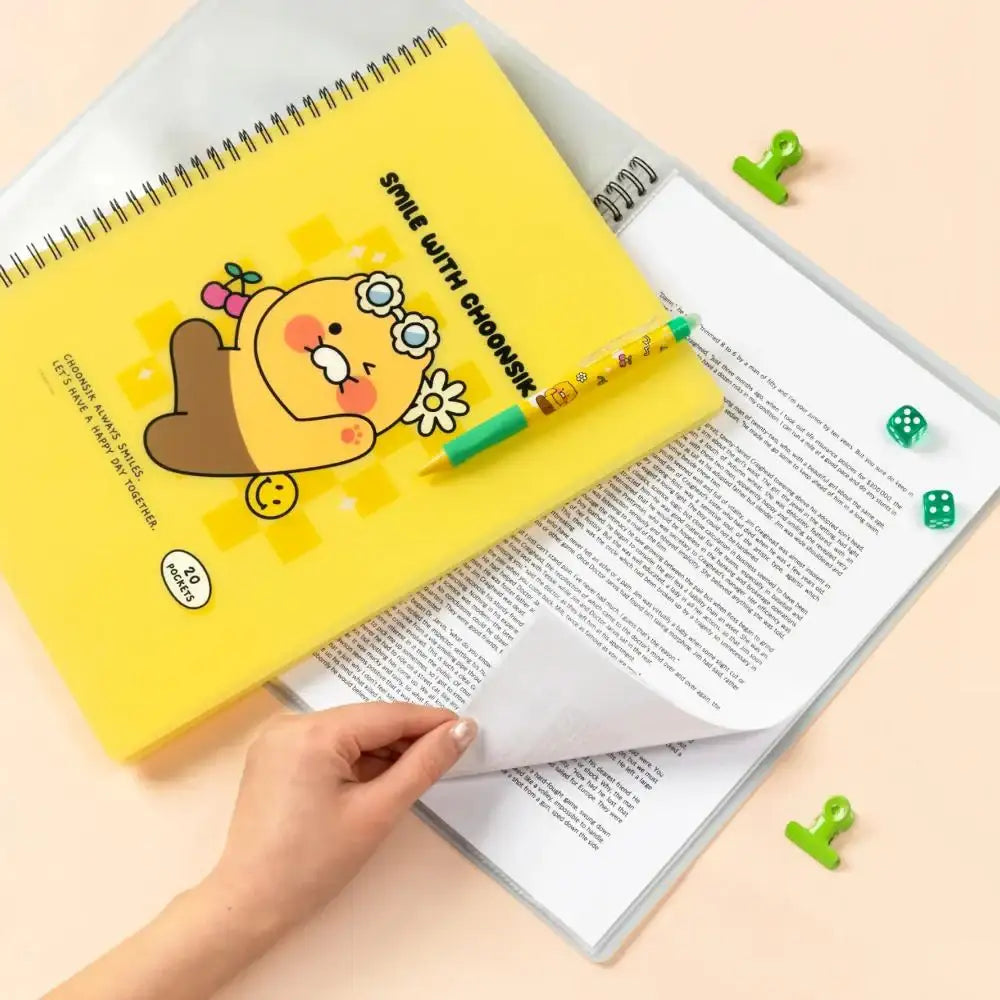 Kakao Friends - Seichee's Spring Clear File - Kakao Friends - Clear File - Harumio
