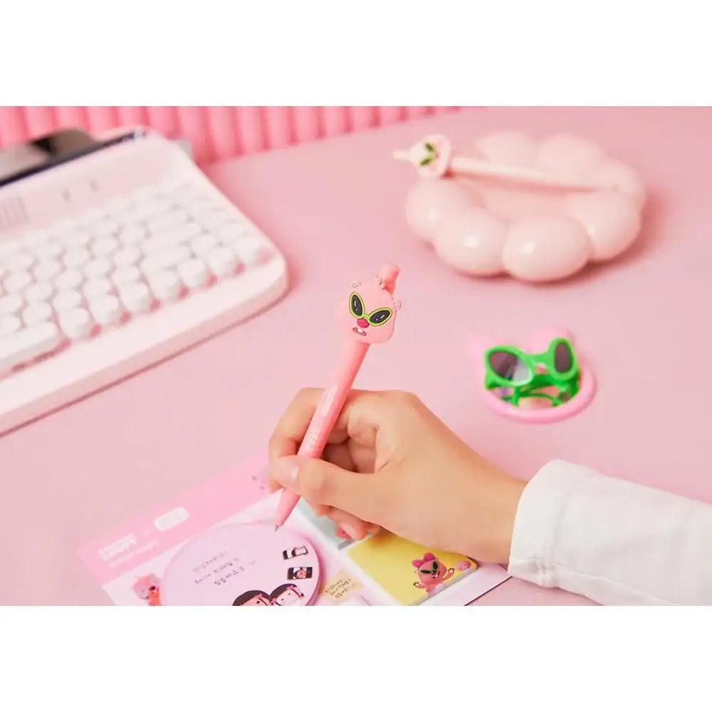 Kakao Friends x Zanmang Loopy - Apeach Note Pen Set - Kakao Friends x Zanmang Loopy - Stationery - Harumio