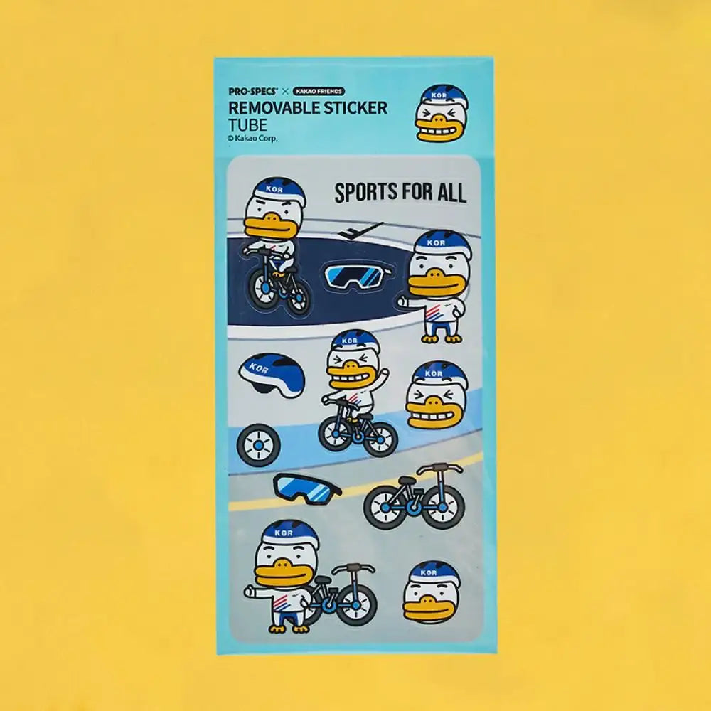 PRO-SPECS x Kakao Friends - Tube Bicycle Sticker Pack - Kakao Friends - Sticker - Harumio