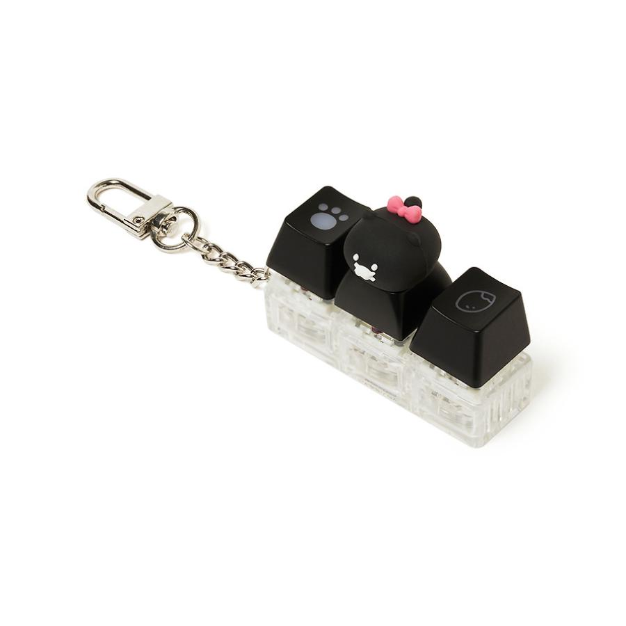 Kakao Friends - Black Choon LED Figure Keyring (Choonsik)