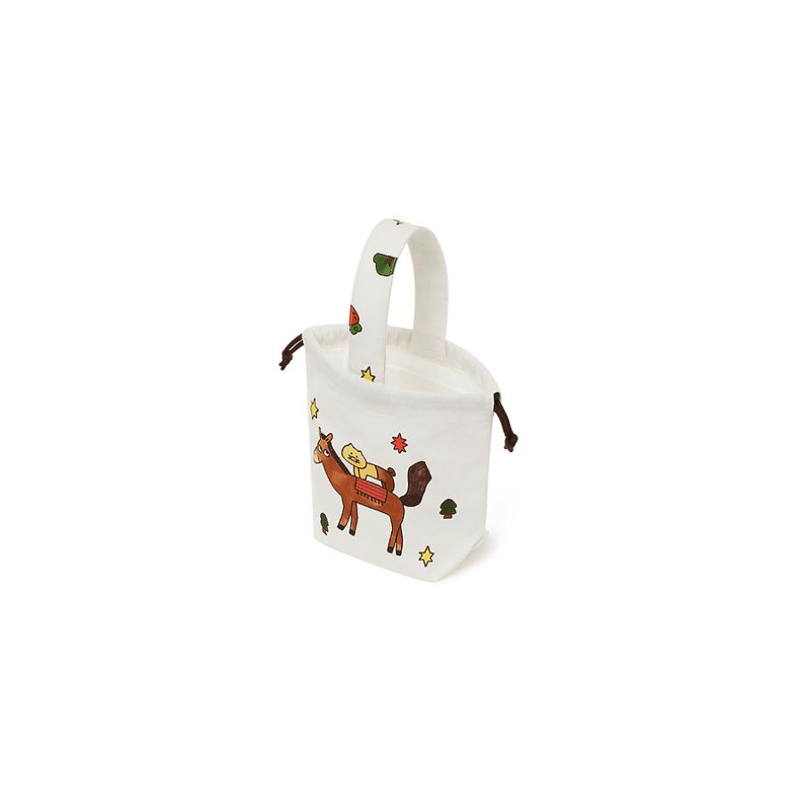 Kakao Friends - Lucky Pony Day Handle Pouch Bag (Choonsik)