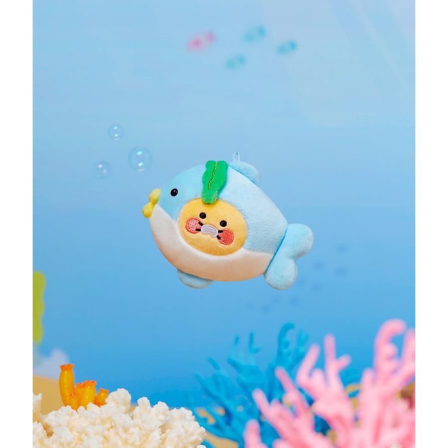 Kakao Friends - FRIENDZOO Marine Animal Random Doll Keyring (Choonsik)