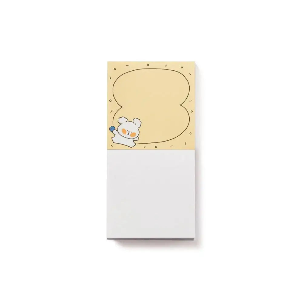 Kakao Friends - AnkokoAnko Rice Cake Memopad - Kakao Friends - Home & Living, Accessories - Harumio