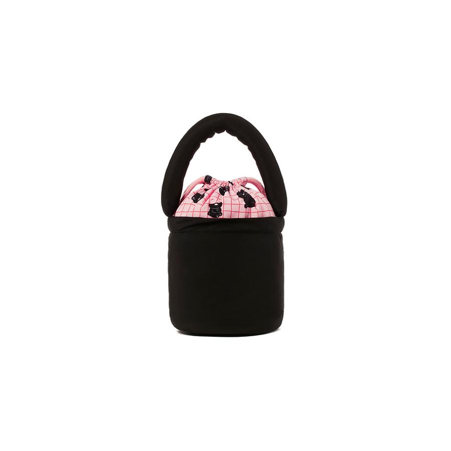 Kakao Friends - Black Choon Padded Pouch Bag (Choonsik)