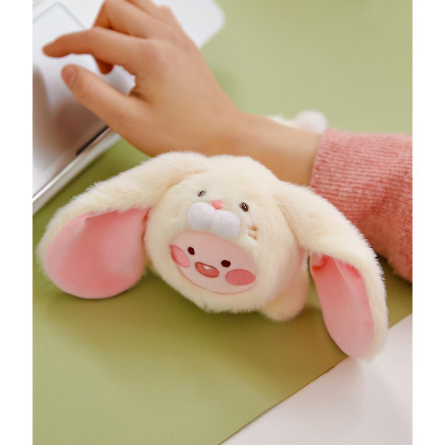 Kakao Friends - FRIENDZOO Fluffy Rabbit Mini Doll (Little Apeach)
