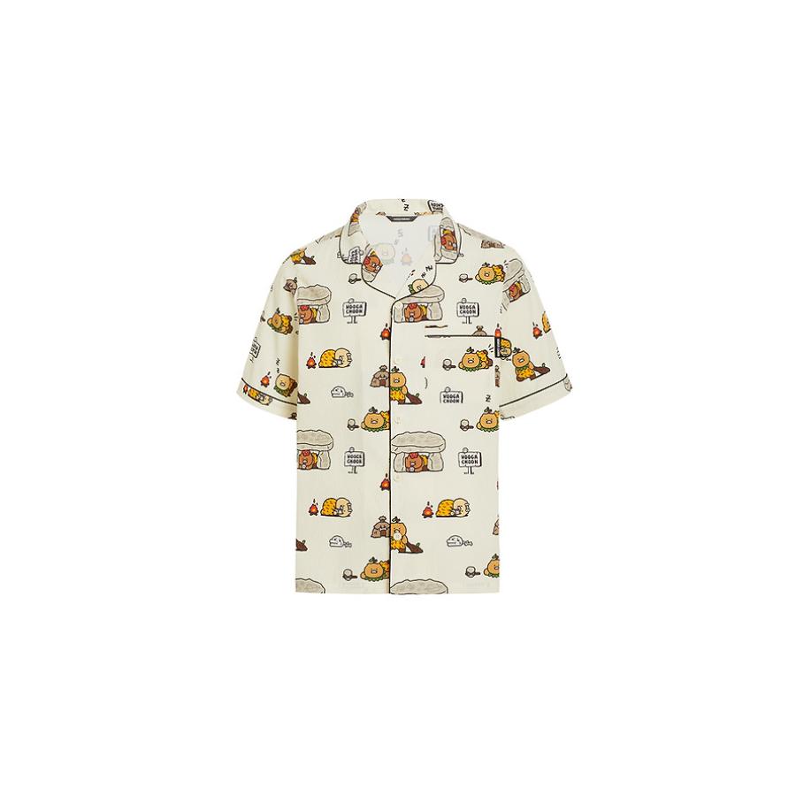 Kakao Friends - WOOGA CHOON Men Seersucker Pajamas (Choonsik)