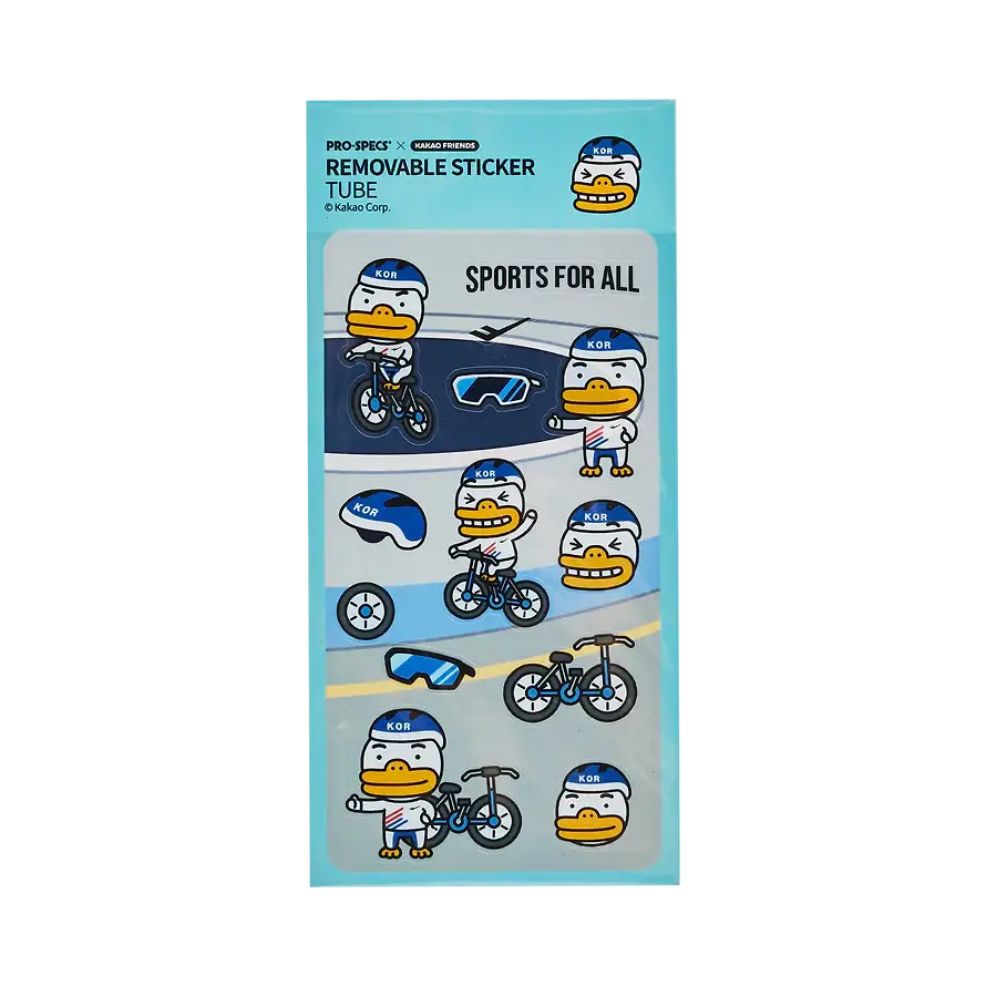 PRO-SPECS x Kakao Friends - Tube Bicycle Sticker Pack - Kakao Friends - Sticker - Harumio