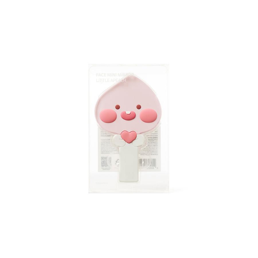 Kakao Friends - Little Apeach Face Mini Hand Mirror