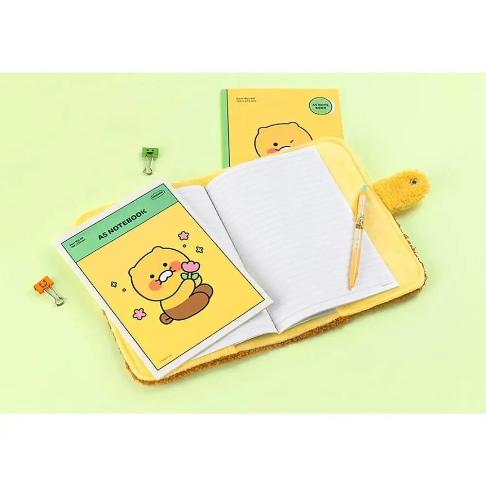 Kakao Friends - Choonsik Ordinary Fabric Notebook - Kakao Friends - Notebook - Harumio