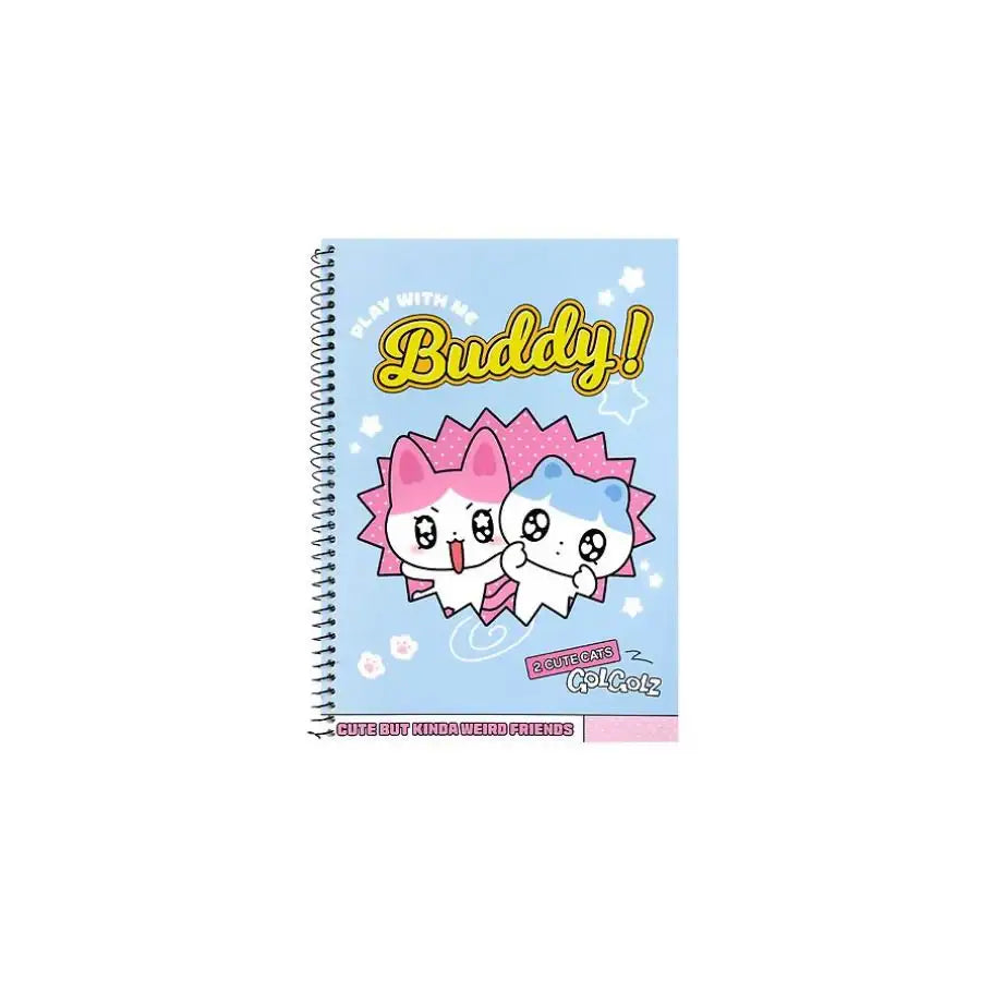 Kakao Friends - GOLGOLZ Practice Range Spring Notebook (Blue) - Kakao Friends - spring notebook - Harumio