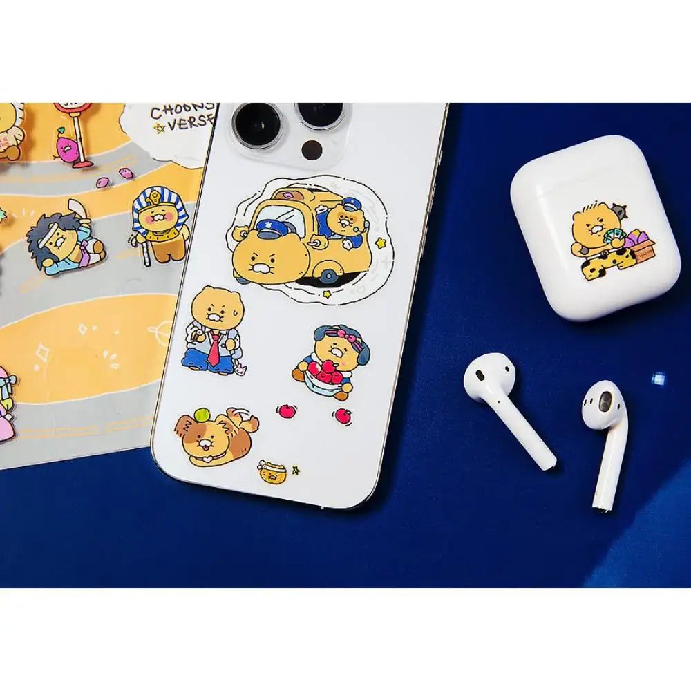 Kakao Friends - Choonsik Bus Mini Sticker Set - Kakao Friends - Sticker - Harumio